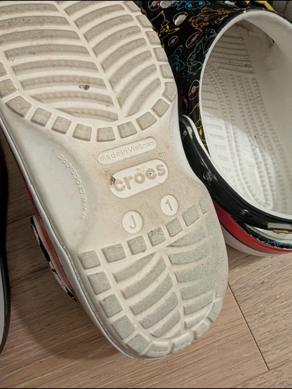 Bundle Total 3: Jordan (13C) Boys Shoes And Pokemon Crocs (J1)